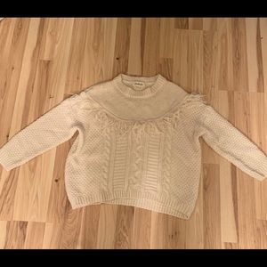 Listicle women’s sweater small
